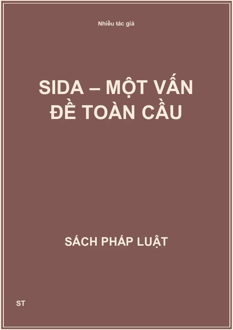 Sida – một vấn đề toàn cầu