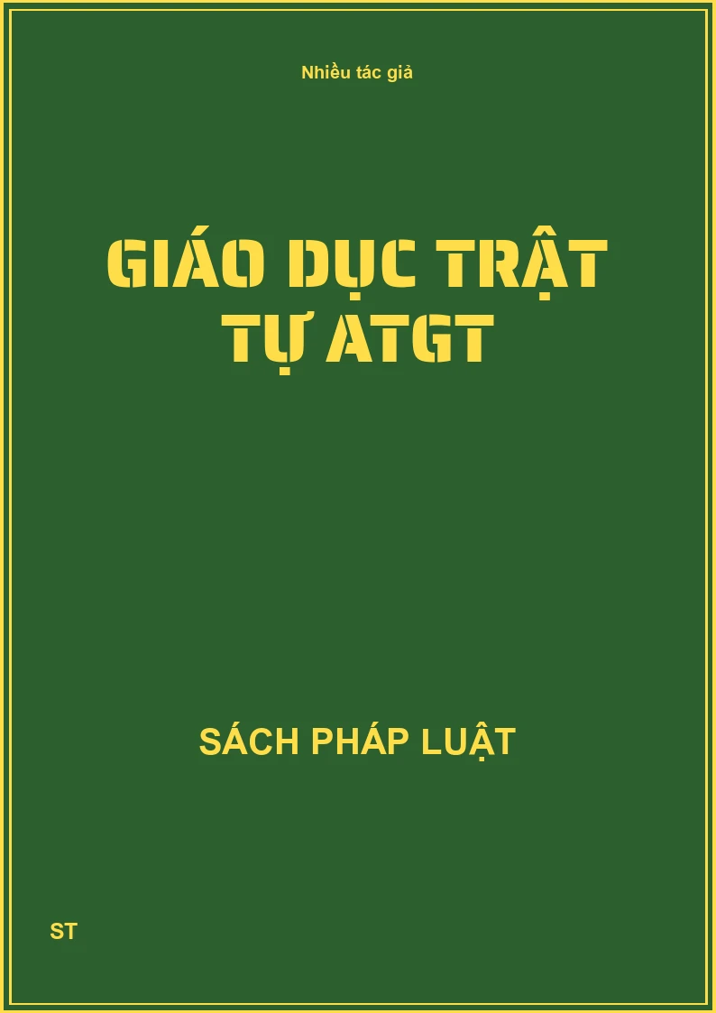 Giáo dục trật tự ATGT