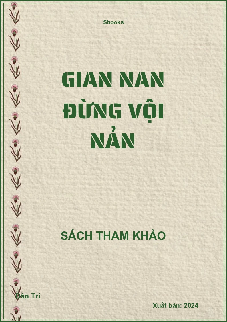 Gian nan đừng vội nản
