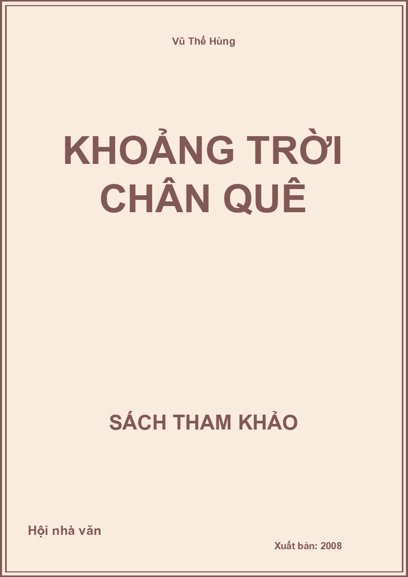 Khoảng trời chân quê