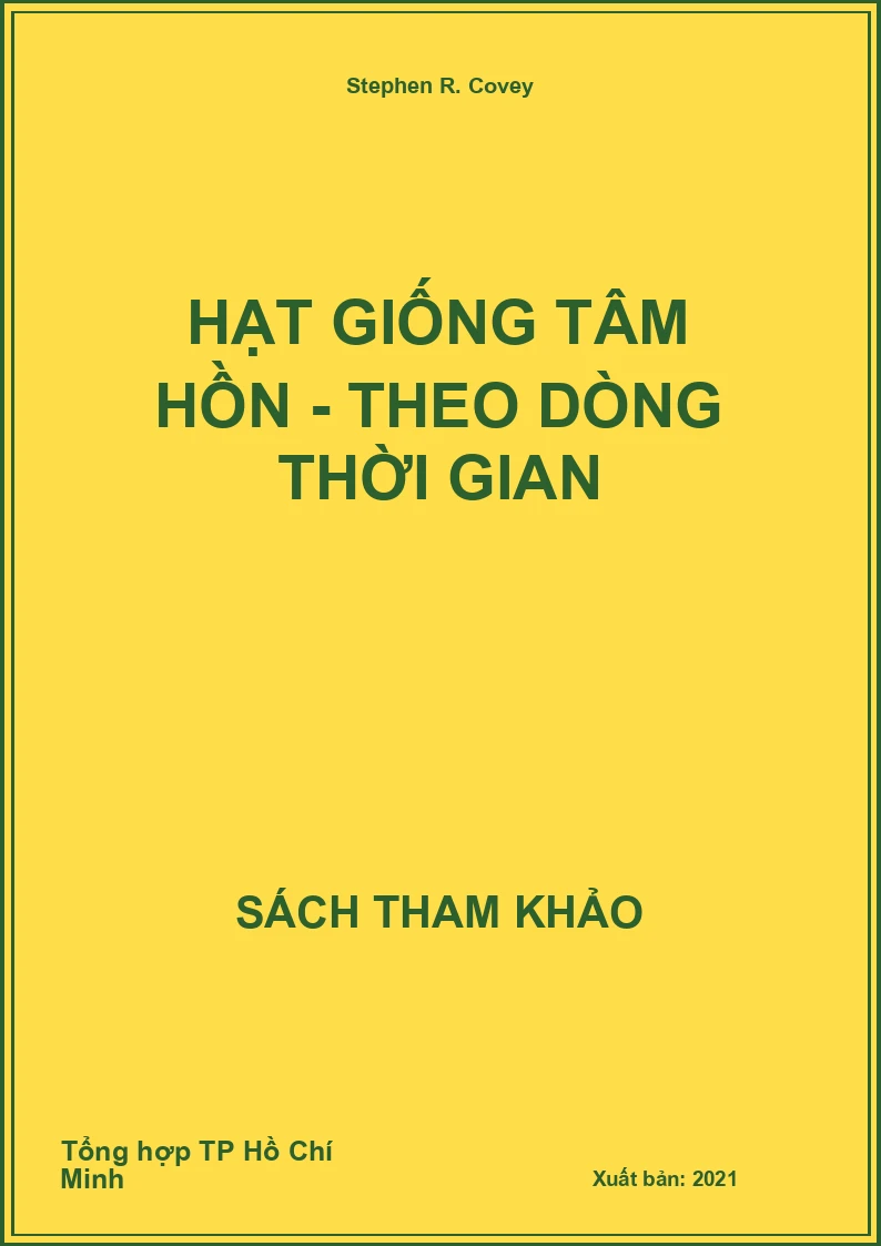 Hạt giống tâm hồn - Theo dòng thời gian