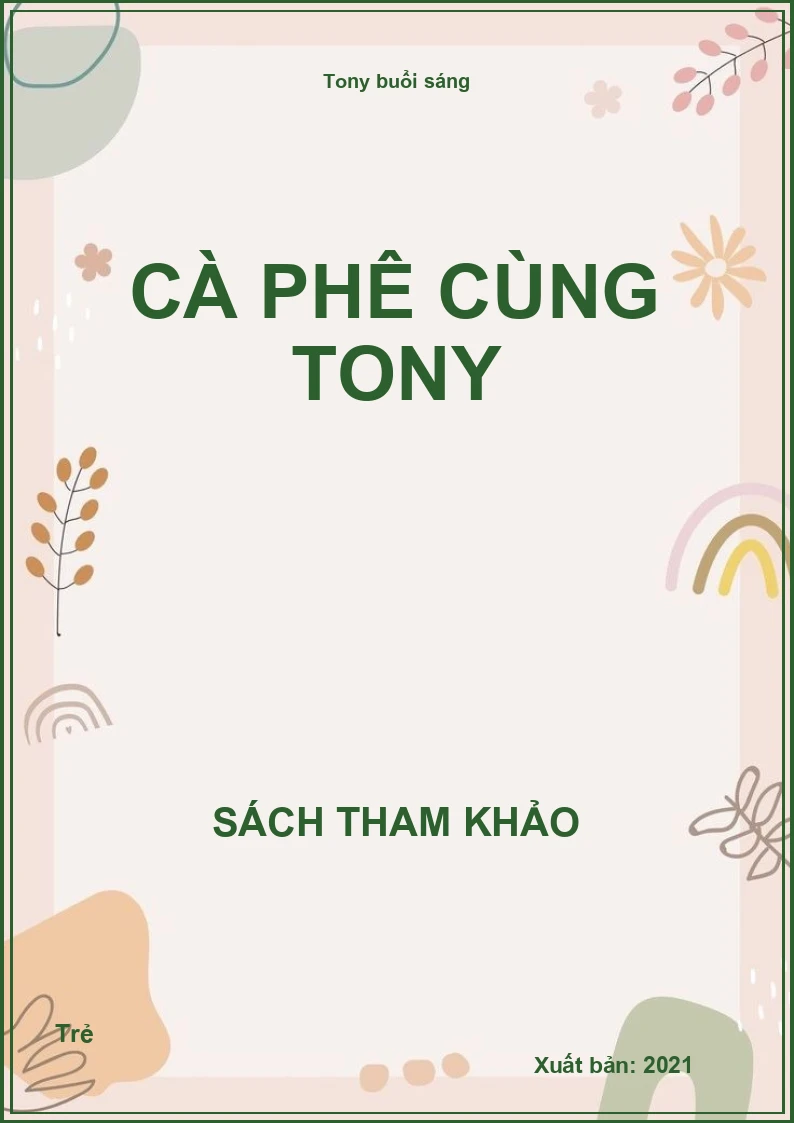 Cà phê cùng Tony