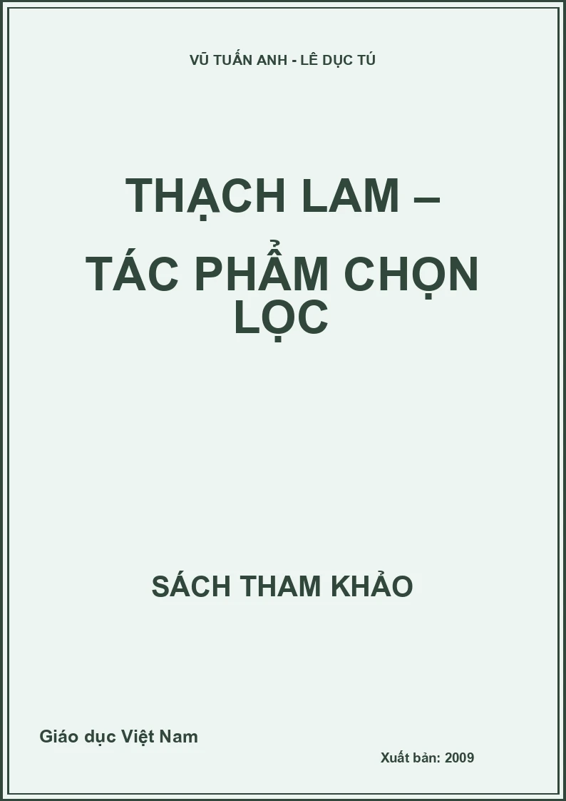 Thạch Lam – Tác phẩm chọn lọc