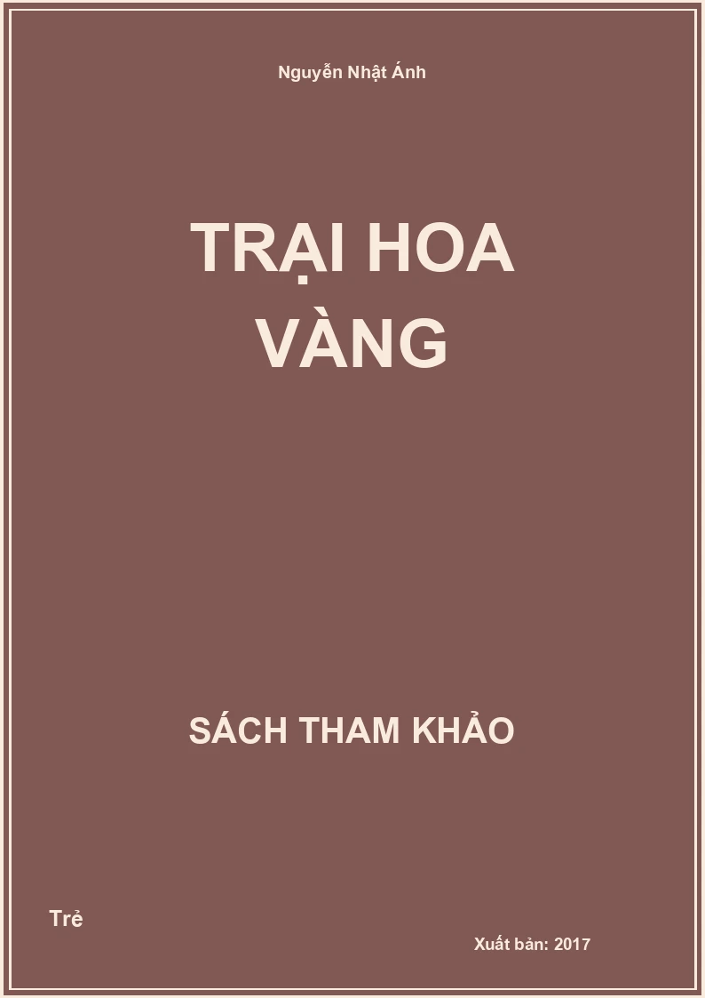 Trại hoa vàng