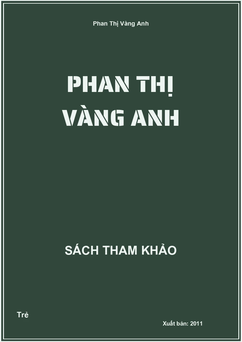 Phan Thị Vàng Anh