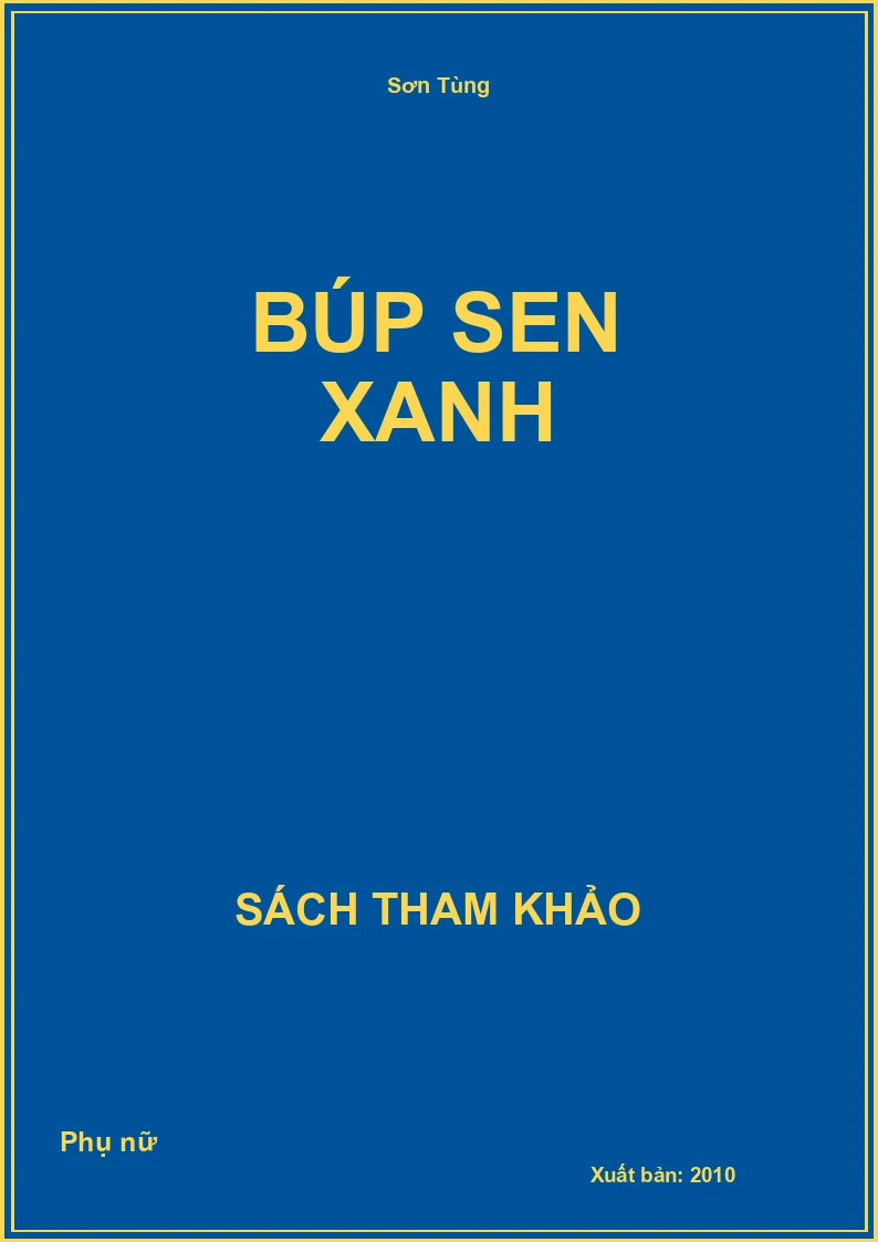 Búp sen xanh