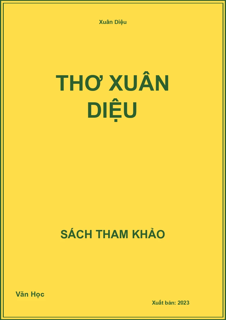 Thơ Xuân Diệu