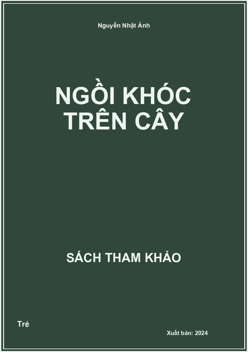 Ngồi khóc trên cây