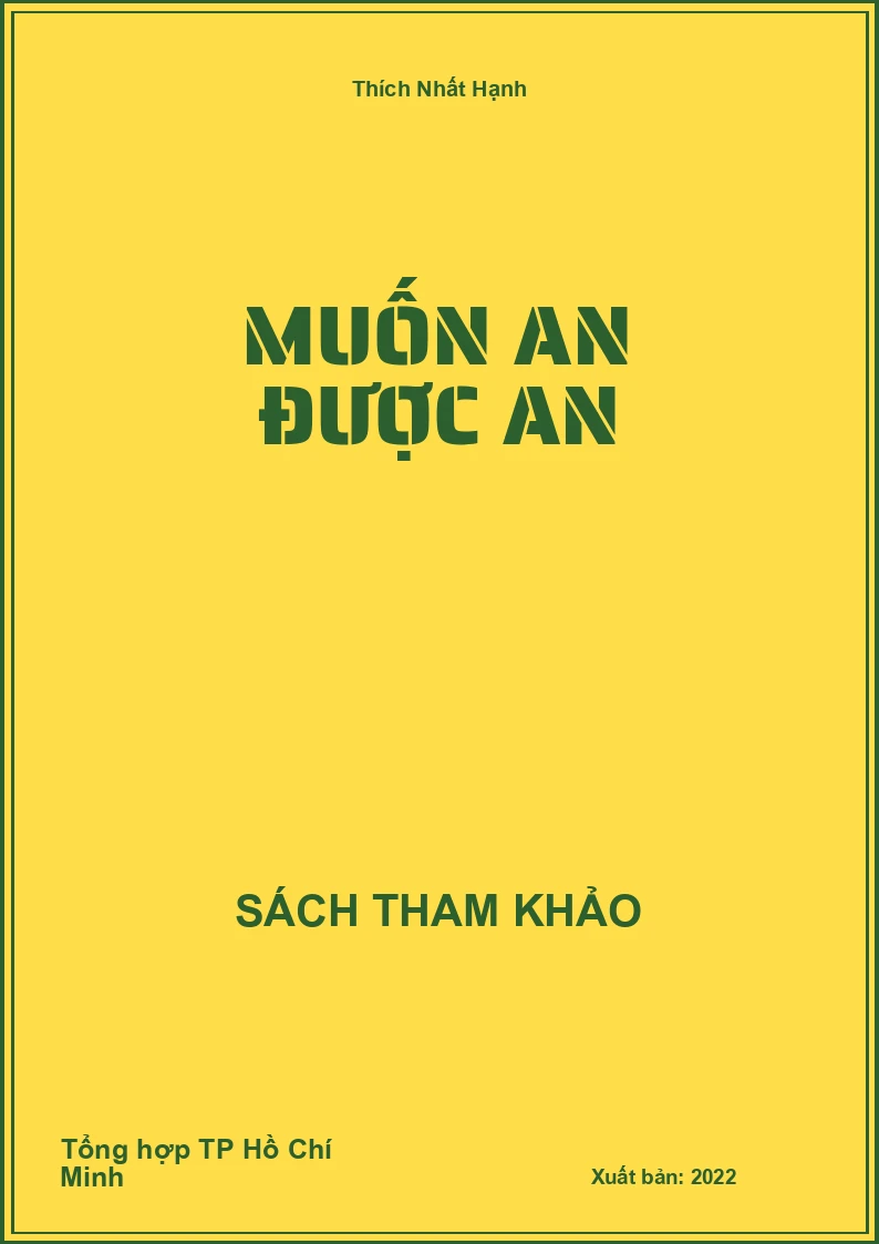 Muốn an được an