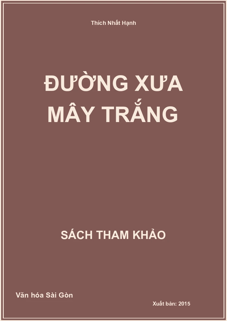 Đường xưa mây trắng