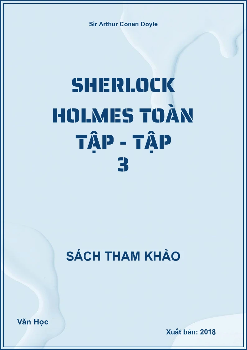 Sherlock Holmes toàn tập - Tập 3