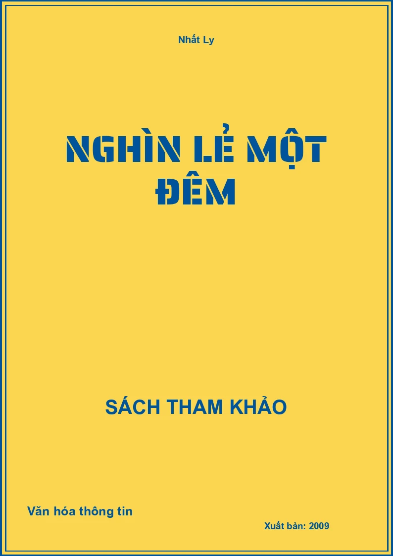 Nghìn lẻ một đêm