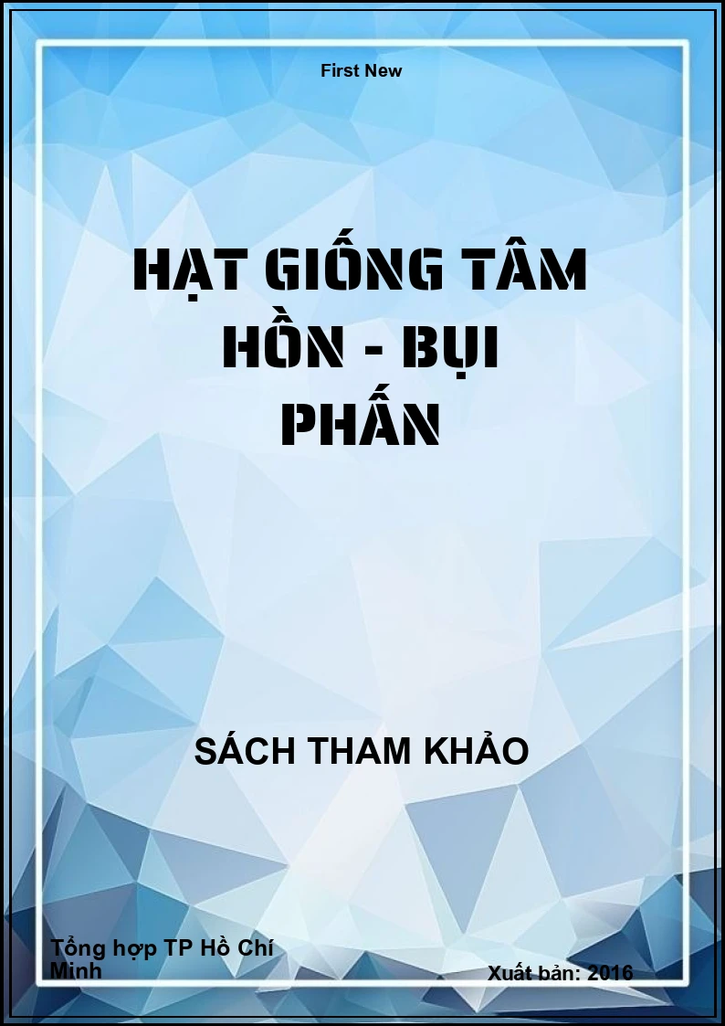 Hạt giống tâm hồn - Bụi phấn