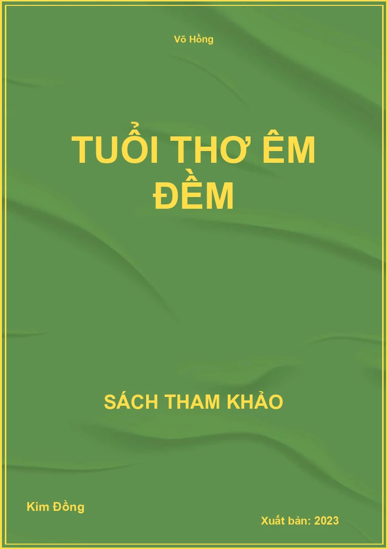 Tuổi thơ êm đềm