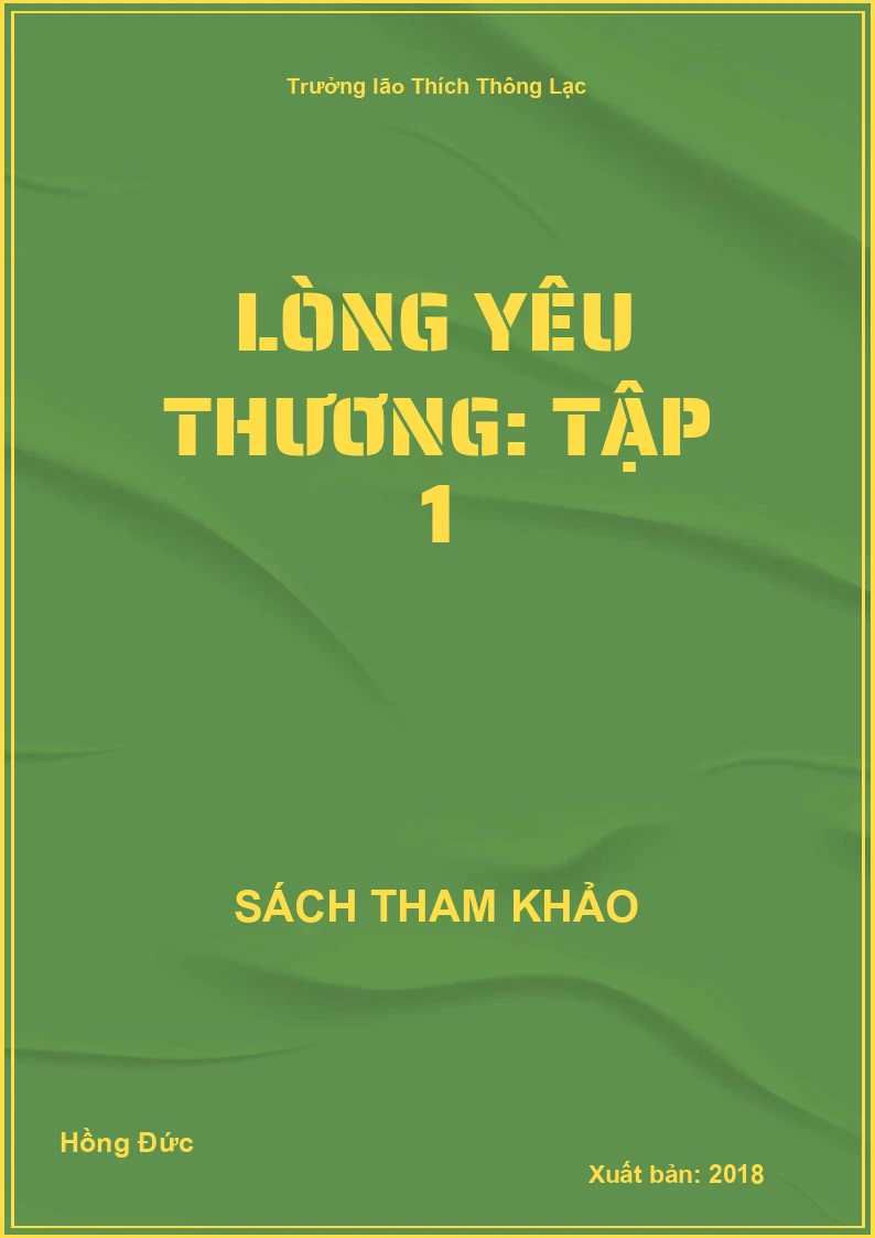 Lòng yêu thương: Tập 1