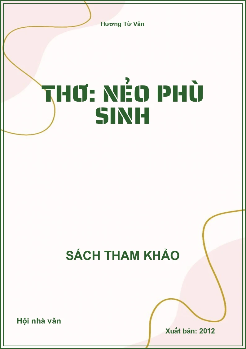 Thơ: Nẻo phù sinh