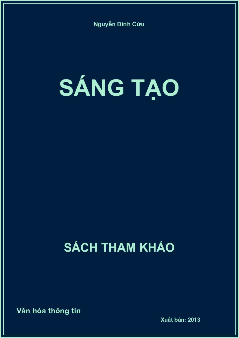 Sáng tạo