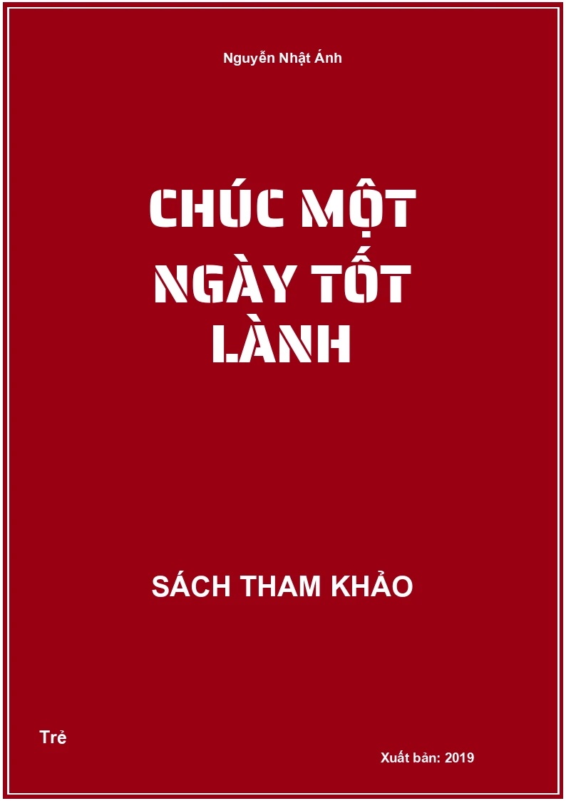 Chúc một ngày tốt lành