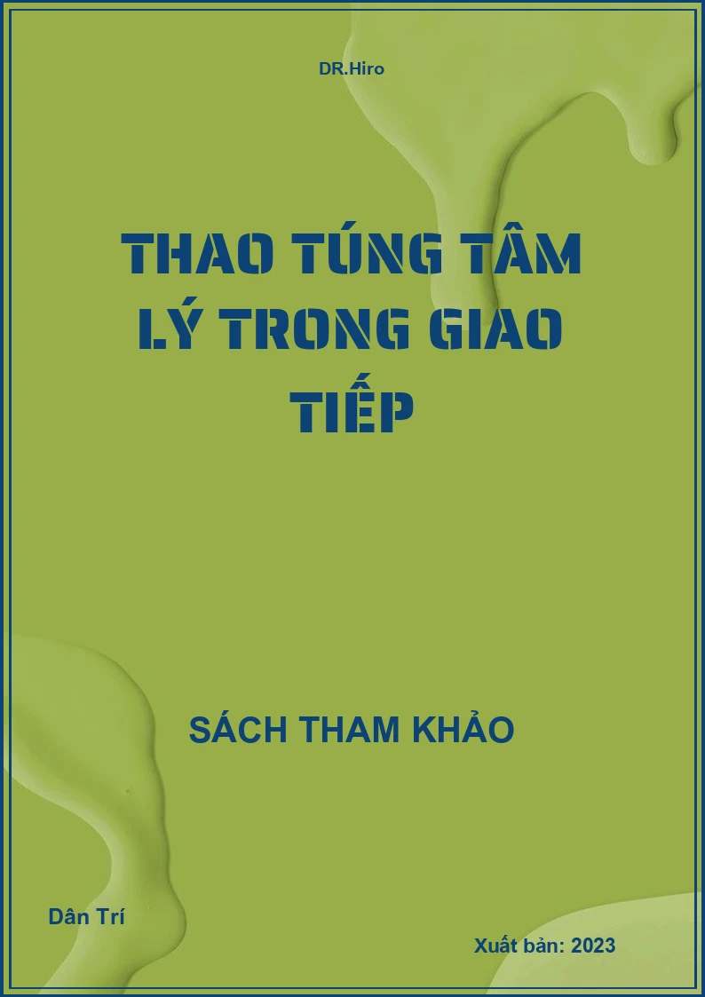 Thao túng tâm lý trong giao tiếp