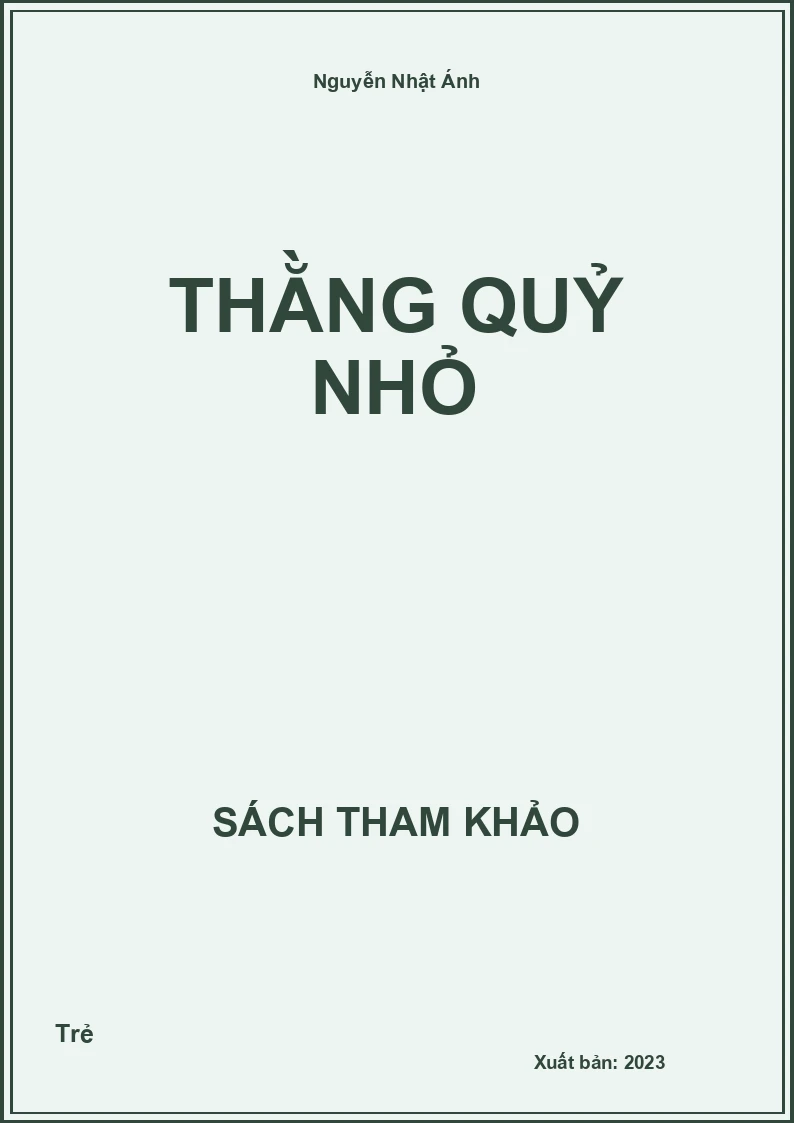 Thằng quỷ nhỏ