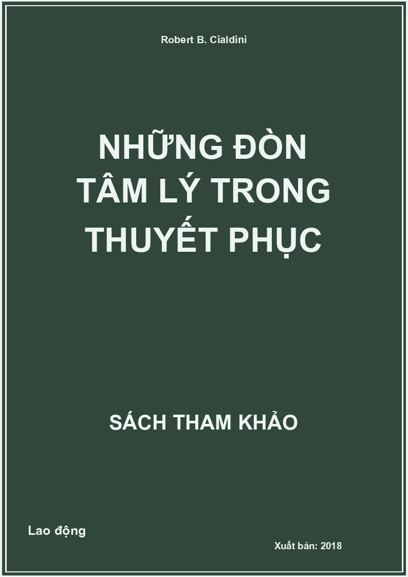 Những đòn tâm lý trong thuyết phục