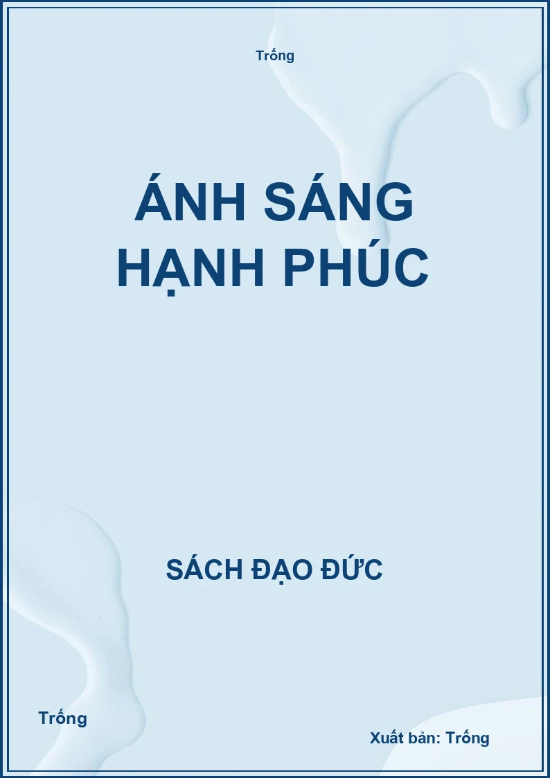 Ánh sáng hạnh phúc
