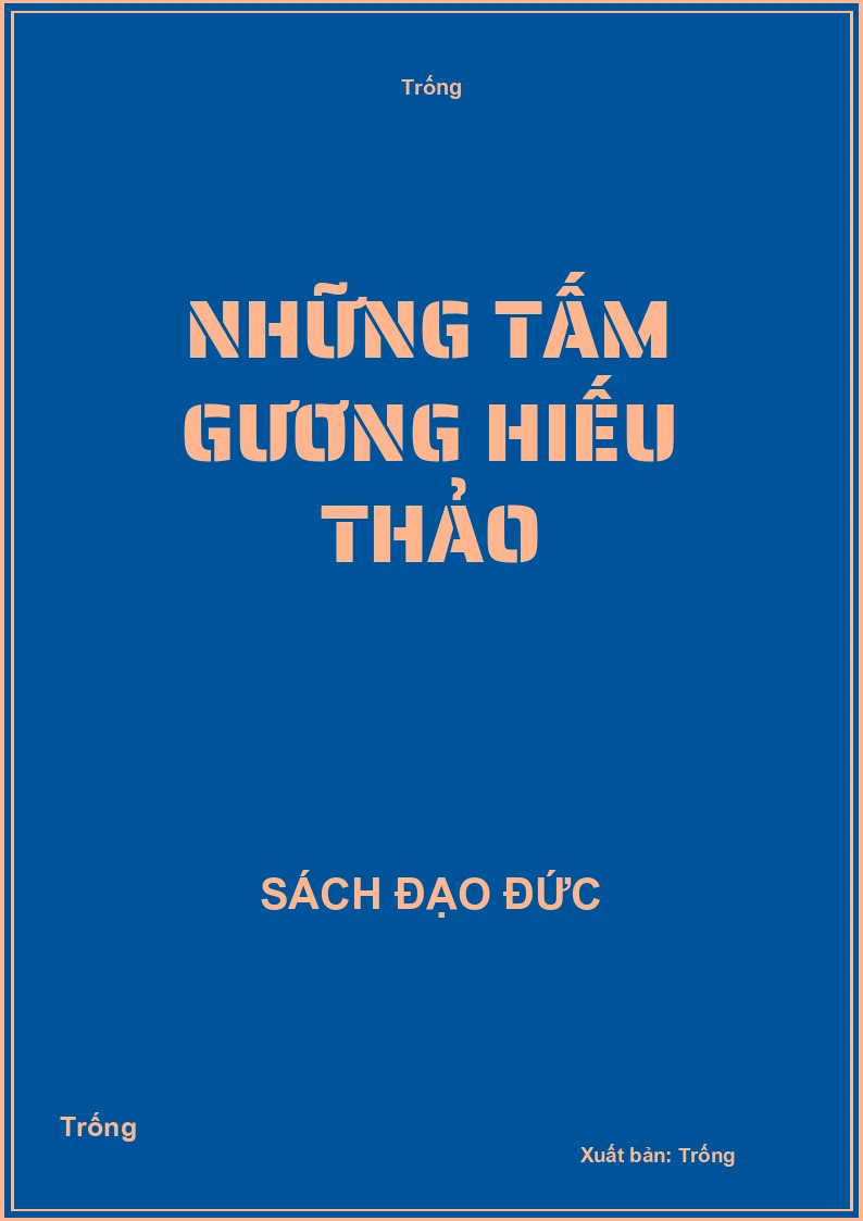 Những tấm gương hiếu thảo