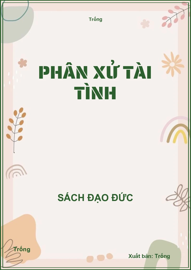 Phân xử tài tình