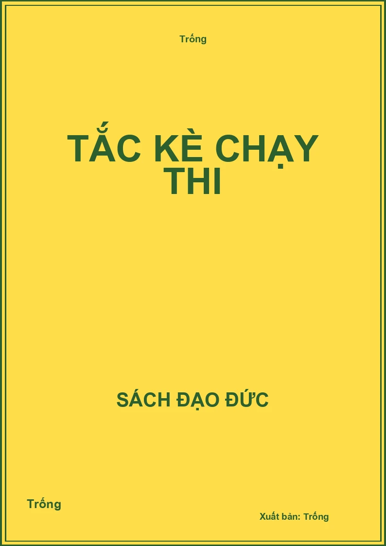 Tắc kè chạy thi