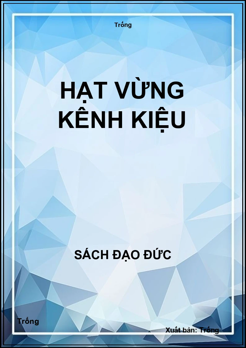 Hạt vừng kênh kiệu