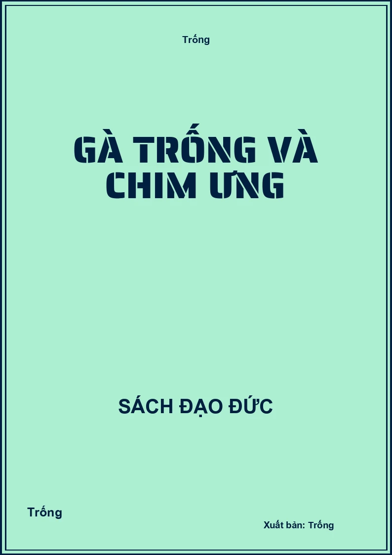 Gà trống và chim Ưng