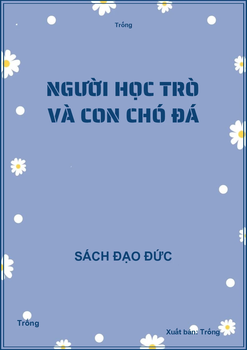 Người học trò và con chó đá