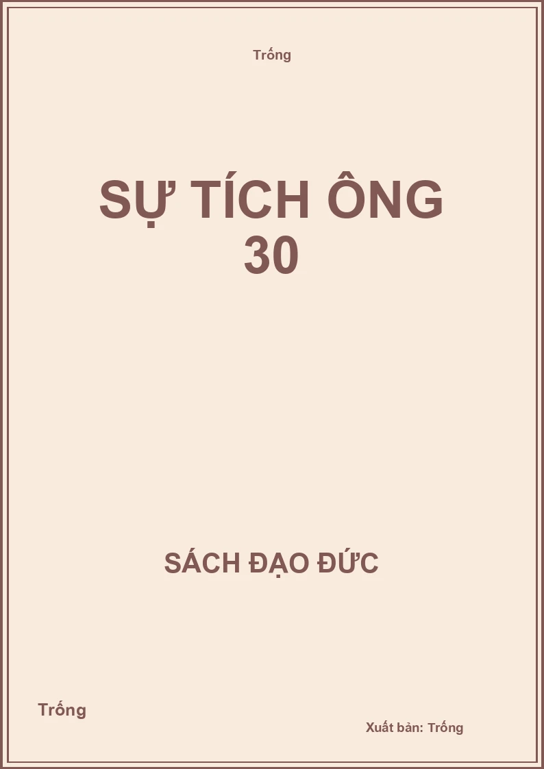 Sự tích ông 30