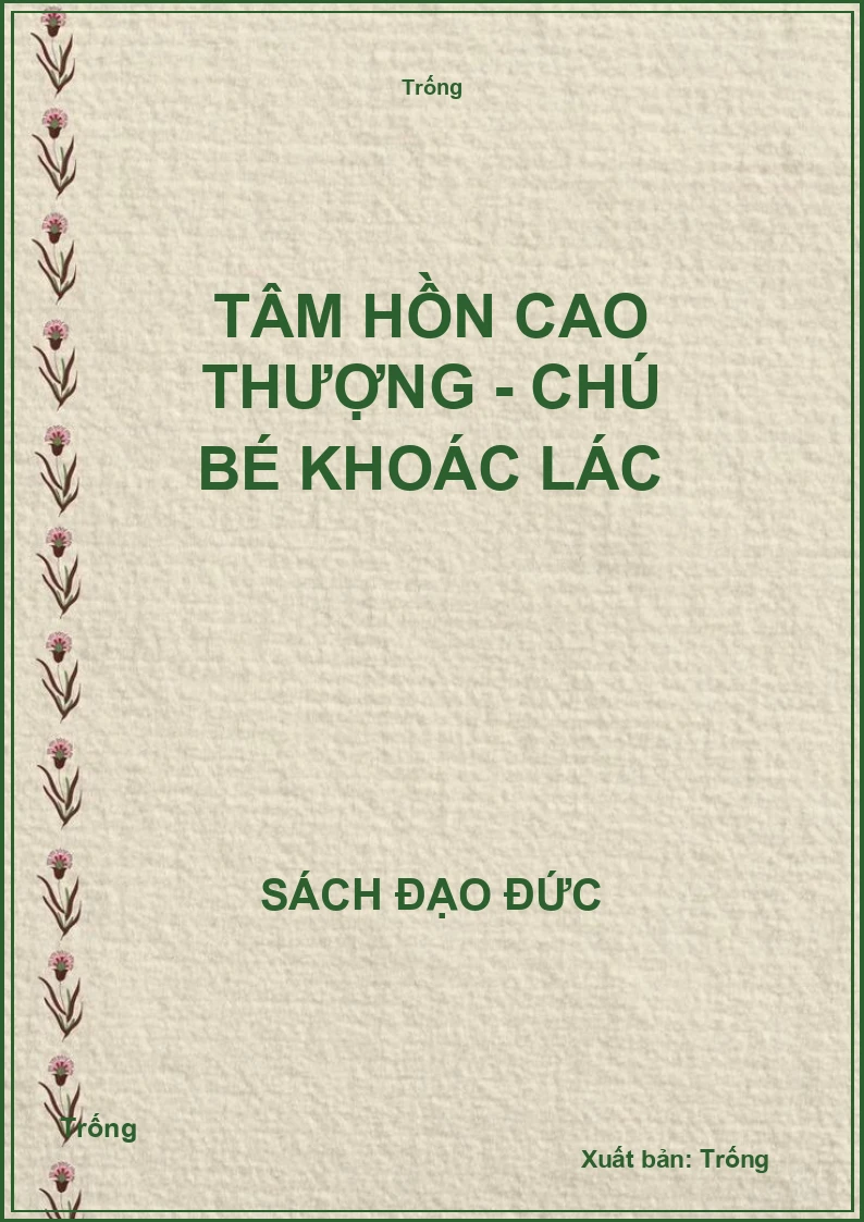 Tâm hồn cao thượng - Chú bé khoác lác