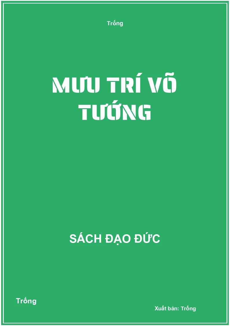 Mưu trí Võ Tướng