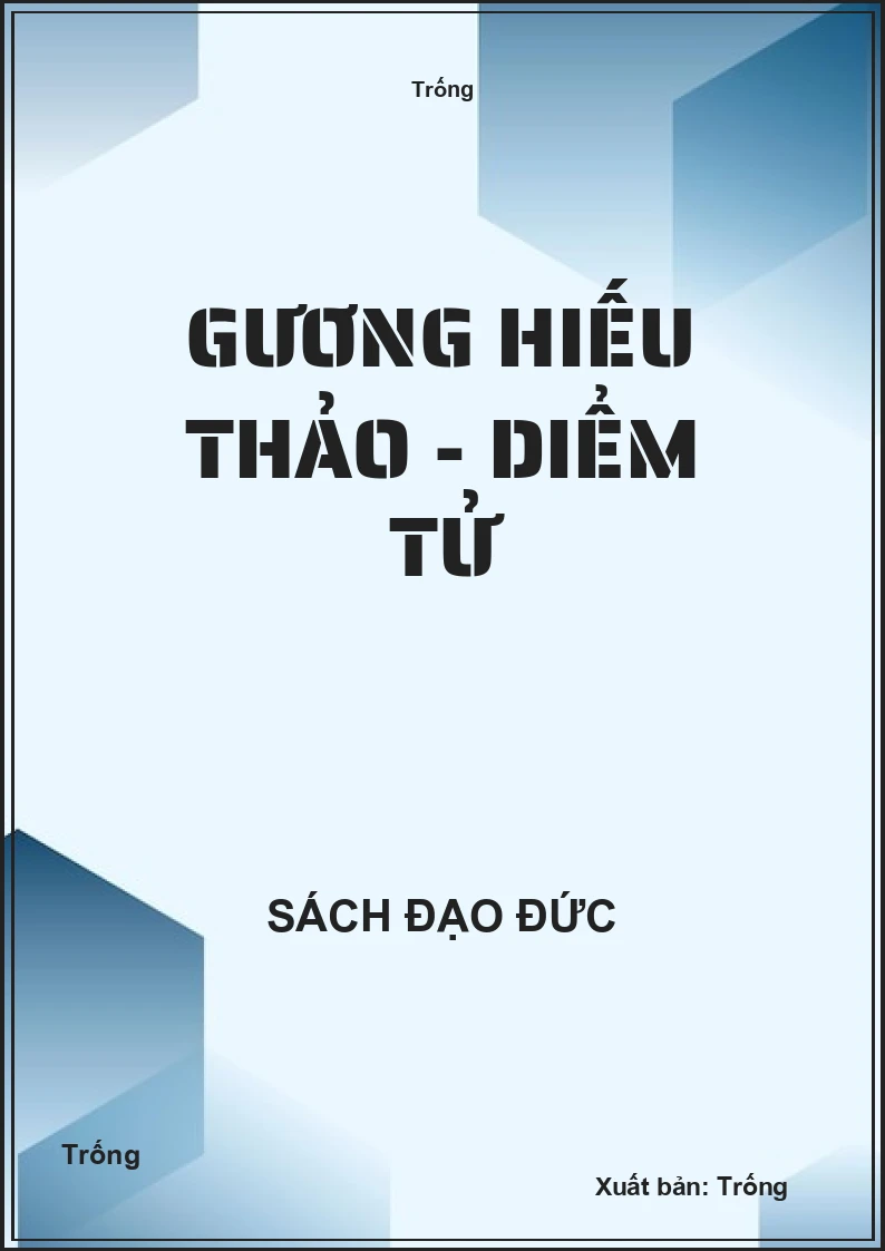 Gương hiếu thảo - Diểm Tử