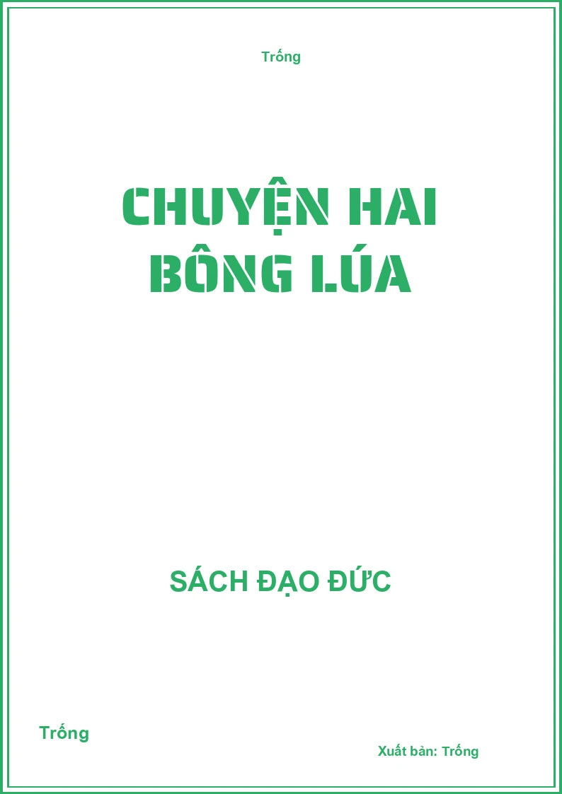 Chuyện hai bông lúa