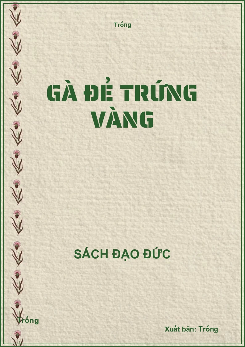 Gà đẻ trứng vàng