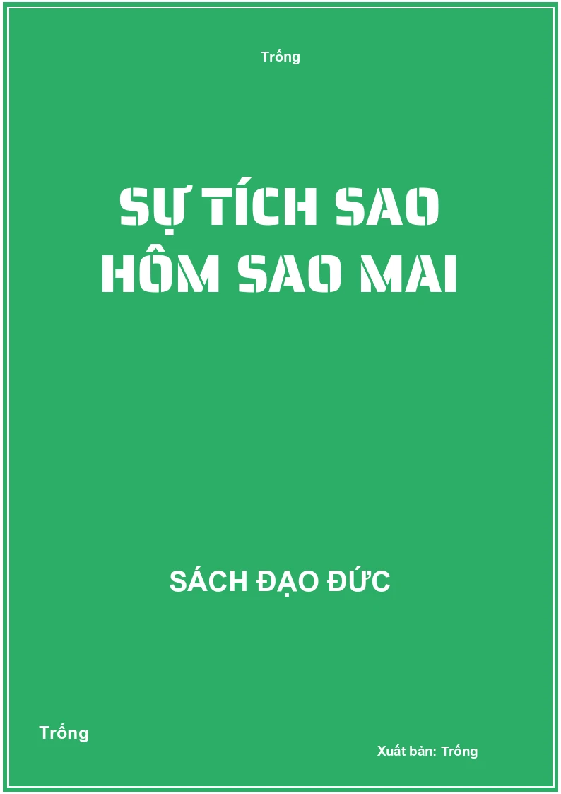 Sự tích sao hôm sao mai