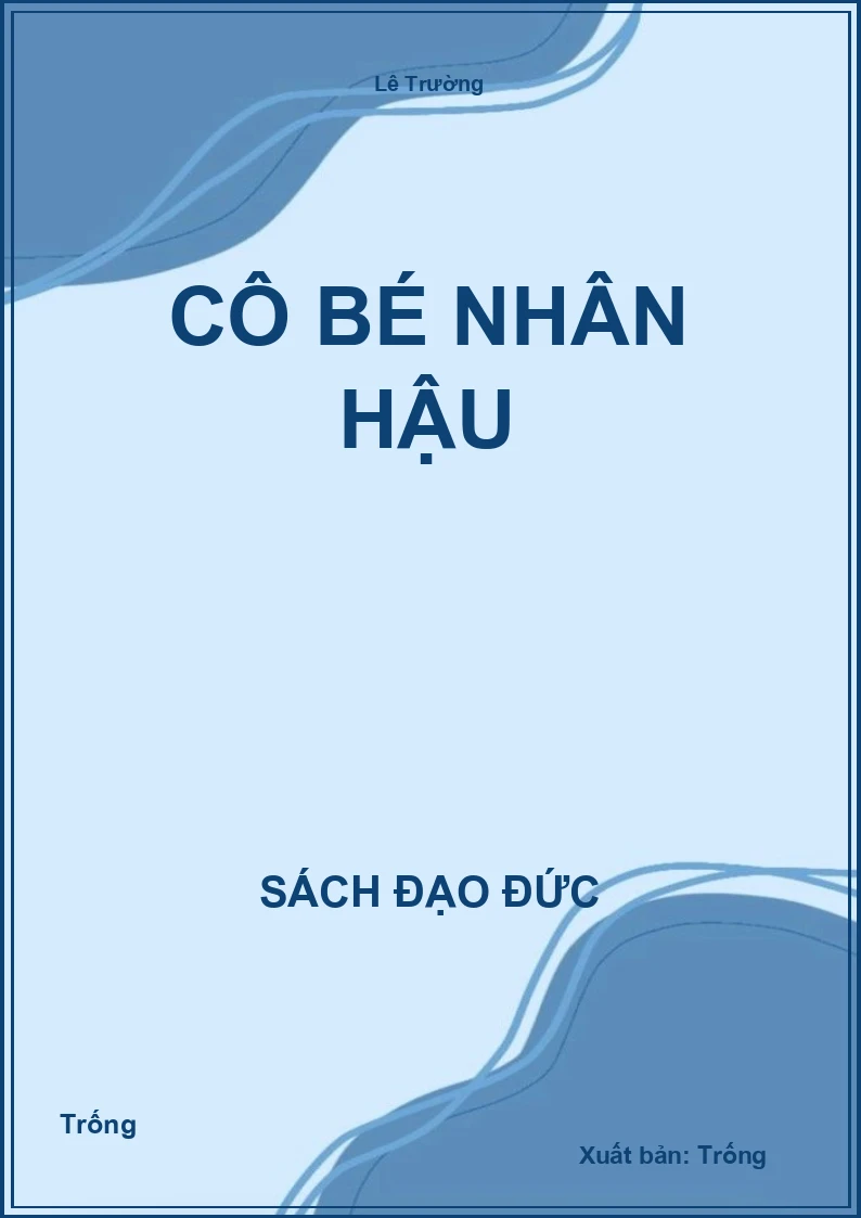 Cô bé nhân hậu