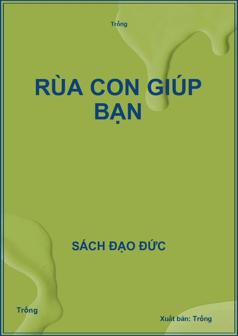 Rùa con giúp bạn