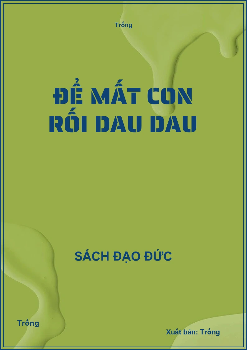 Để mất con rối Dau Dau