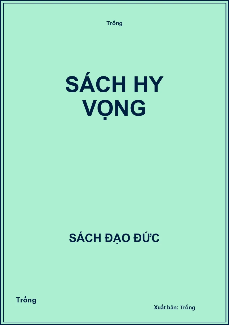 Sách hy vọng