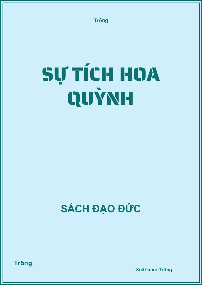 Sự tích hoa quỳnh