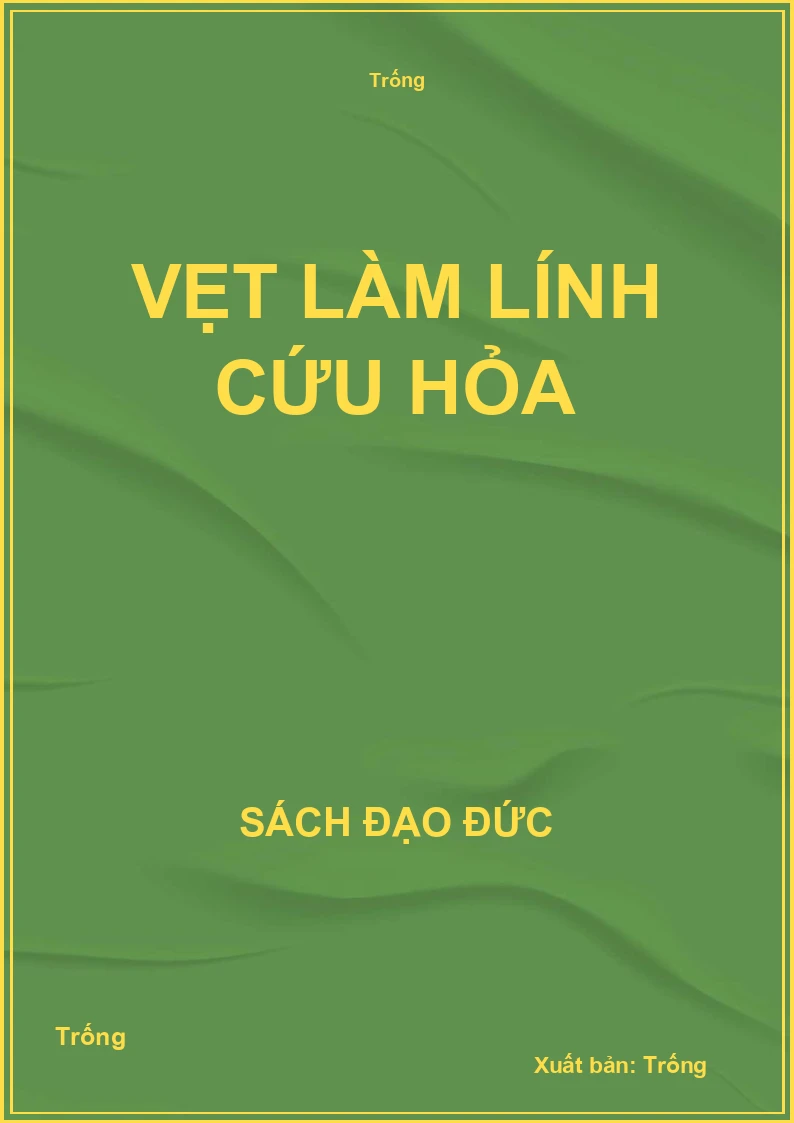 Vẹt làm lính cứu hỏa