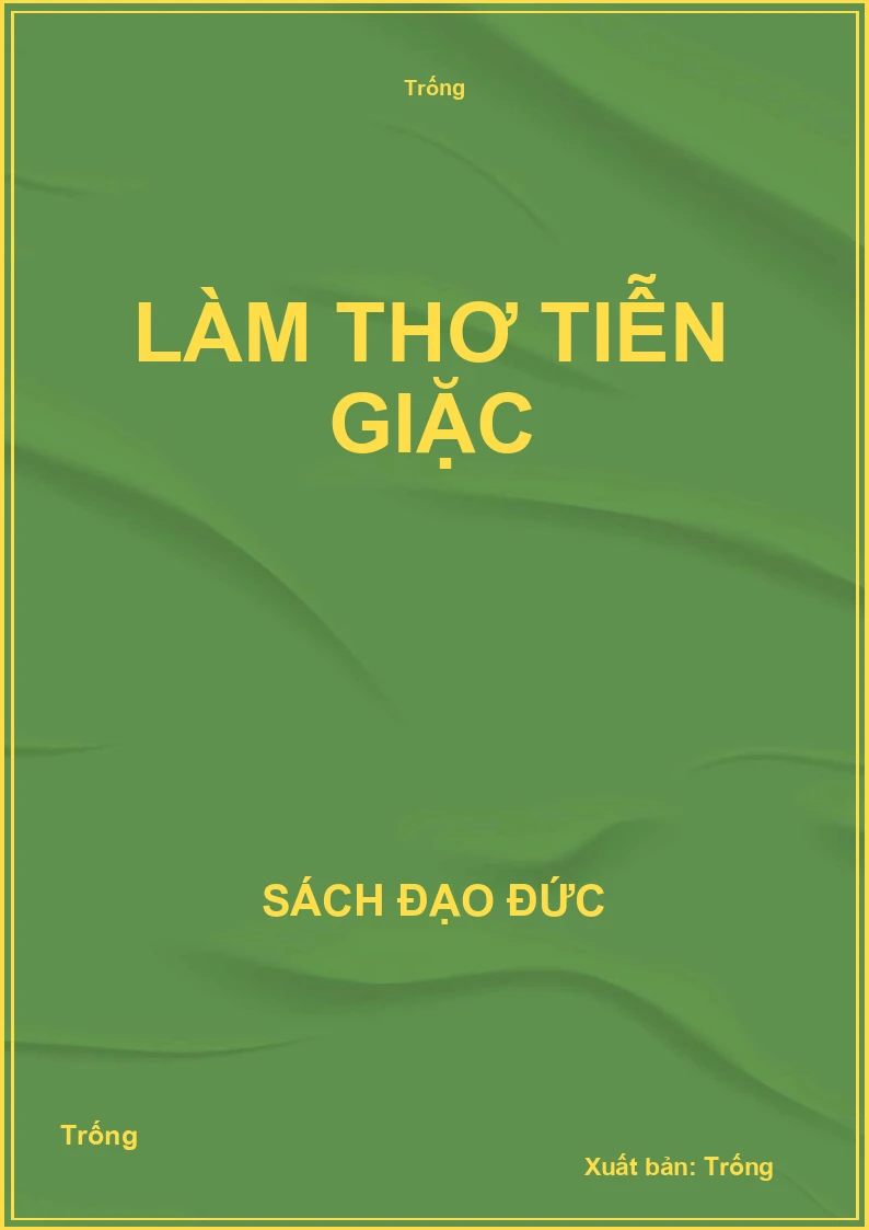 Làm thơ tiễn giặc