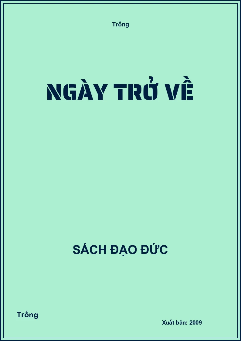 Ngày trở về