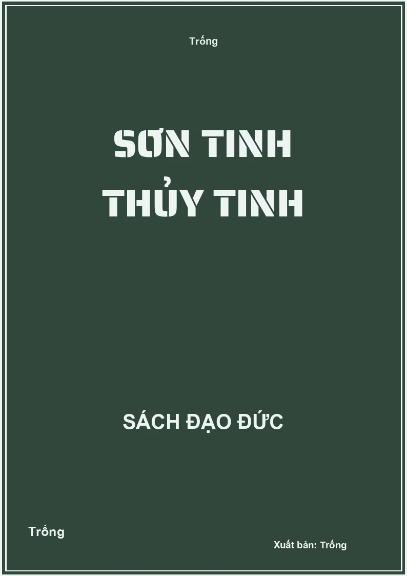 Sơn Tinh Thủy Tinh