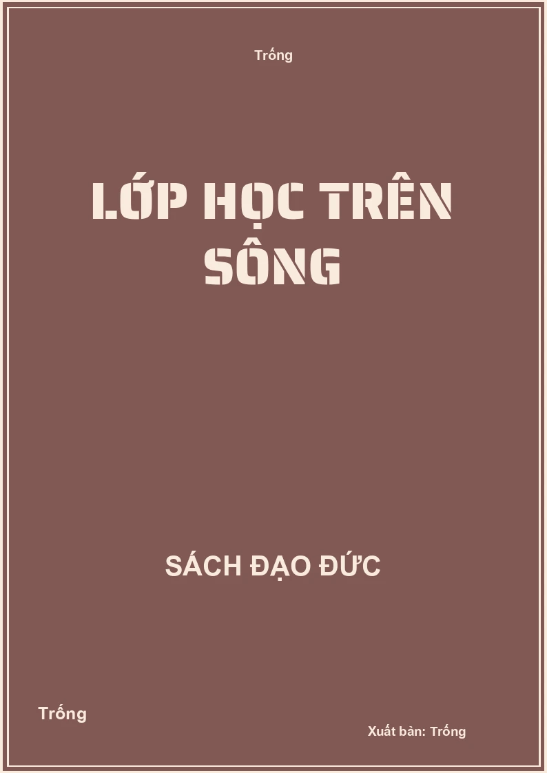 Lớp học trên sông
