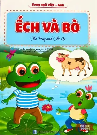 Ếch và bò - Song ngữ